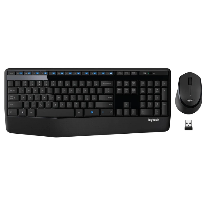 Combo Inalámbrico LOGITECH MK345 Teclado y Mouse Diseño Ergonómico