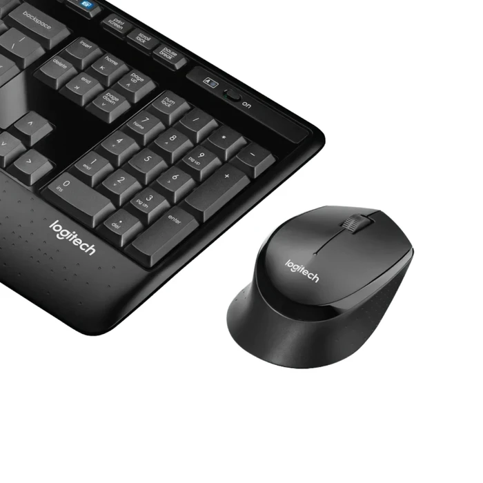 Combo Inalámbrico LOGITECH MK345 Teclado y Mouse Diseño Ergonómico