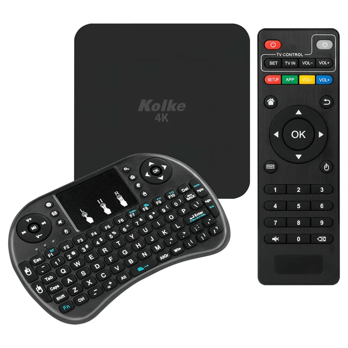 Smart TV Box 4K UHD KOLKE KVV-359 16GB 2GB S905W Booteo Rápido