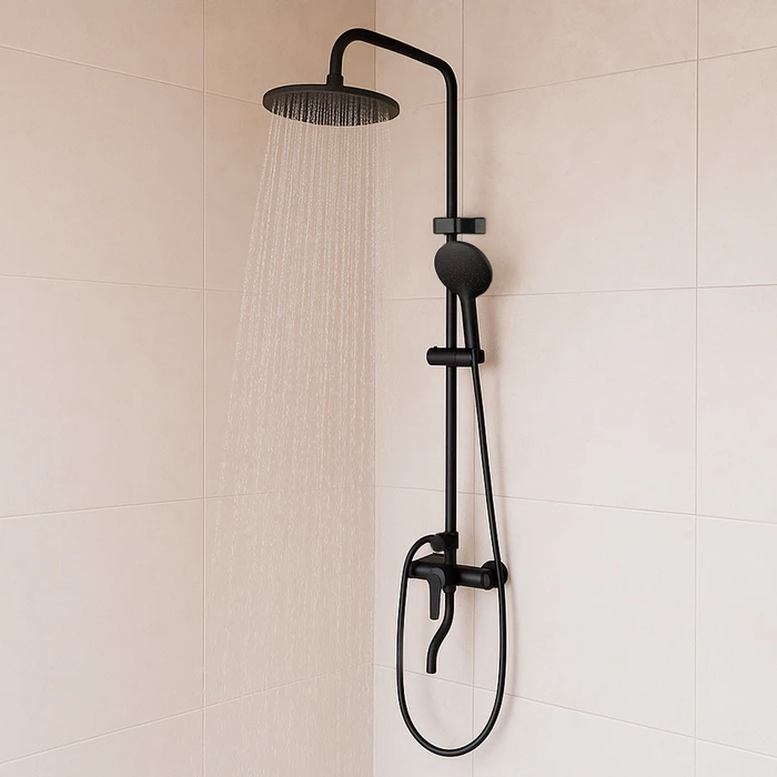 Ducha Canilla Monocomando Alta Para BaÃ±o Monocomando Bano