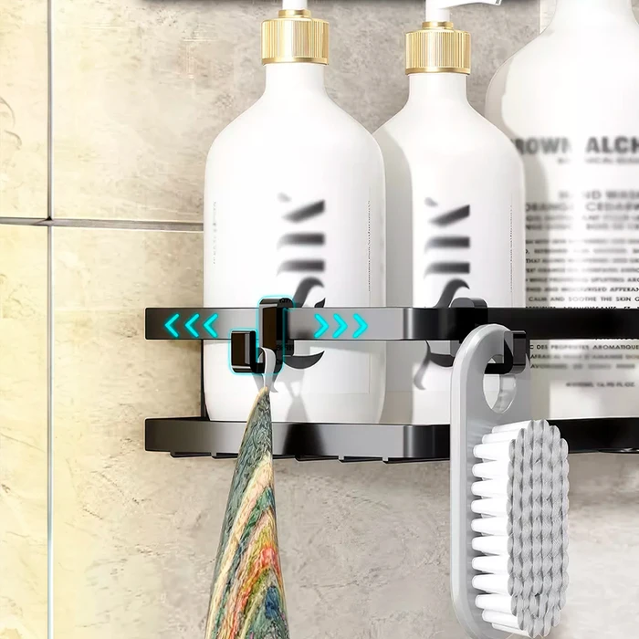 Tisaney Estante para Baño Sin Taladro Esquinero para Baño Regadera