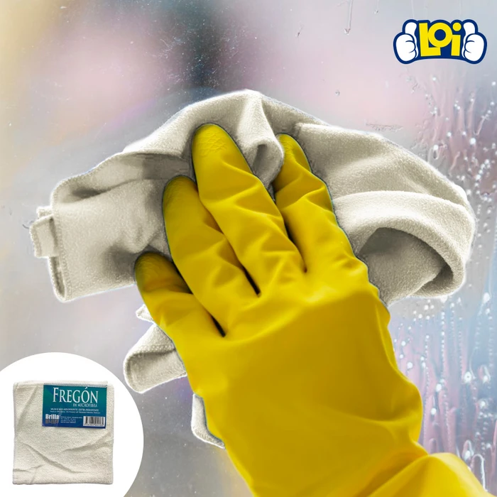 Fregón de Microfibra Multiuso Extra Absorbente y Resistente 32x32cm ...