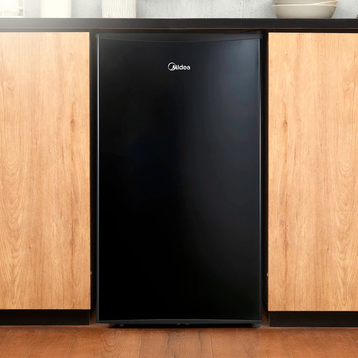 Frigobar Minibar MIDEA 93L Frío Húmedo Puerta Rebatible Patas ...