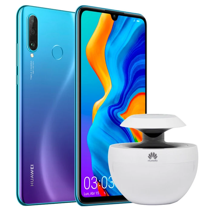 Huawei P30 Lite 128GB con Parlante de Regalo! - Azul, oferta LOi.
