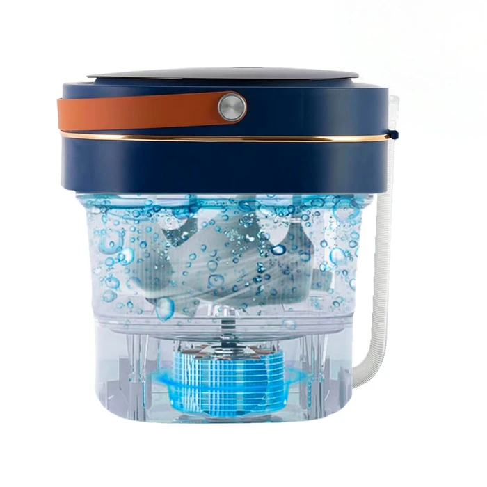 Mini Lavarropas Plegable con Capacidad de 12L, Ideal para Ropa Interior o Ligera - Azul, al mejor precio, solo en LOi