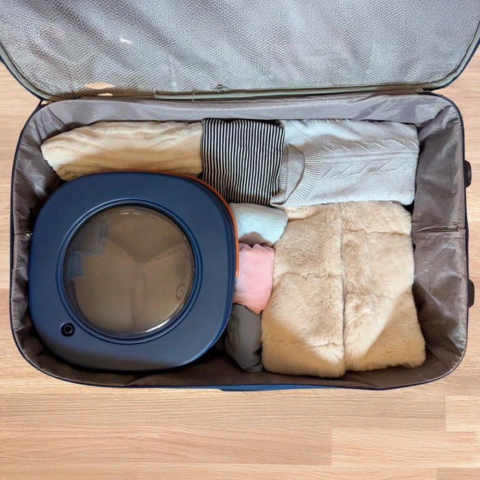 Mini Lavarropas Plegable con Capacidad de 12L, Ideal para Ropa Interior o Ligera - Azul, al mejor precio, solo en LOi