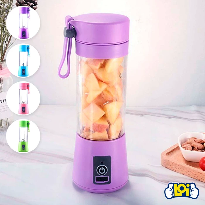 Mini Licuadora Portátil Como Funciona Mini Licuadora Portátil