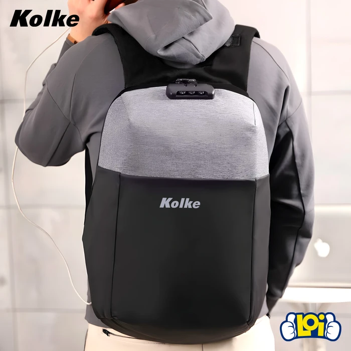 Mochila Antirrobo KOLKE para Notebook de hasta Waterproof