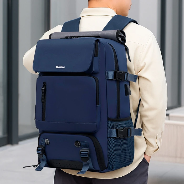 Mochila Kolke HIKES AZUL OSCURO (KVM-720) 630753