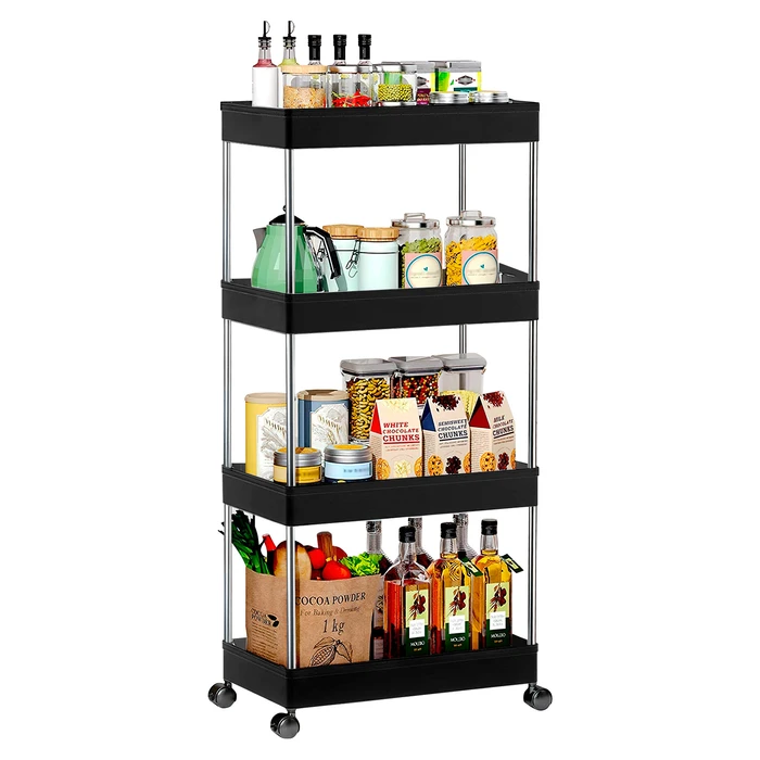 Carrito Organizador Con Ruedas - Estantería Móvil Para Libros, Juguetes O Productos De Oficina