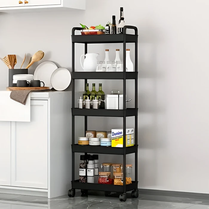 Carrito Organizador Con Ruedas - Estantería Móvil Para Libros, Juguetes O Productos De Oficina