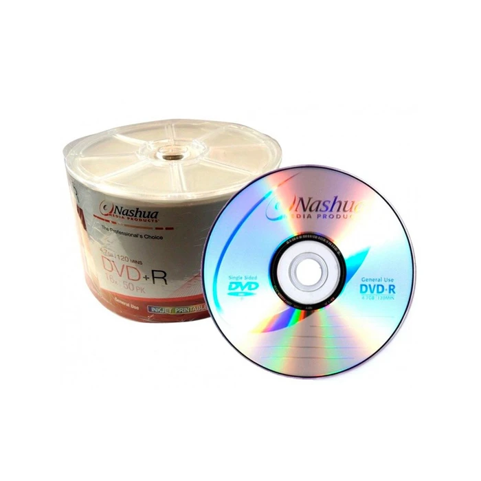 Pack de 100 DVDs +R Virgenes Nashua , oferta LOi.