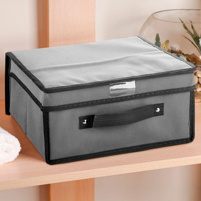 Pack de Cajas Organizadoras de Tela Transpirable de 30 x 30 x