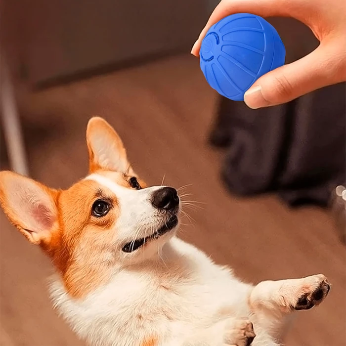 Pelota Interactiva para Mascotas, con Batería Recargable, Material