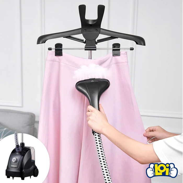 Plancha Vertical a Vapor NAPPO 1950W Tanque de Negro