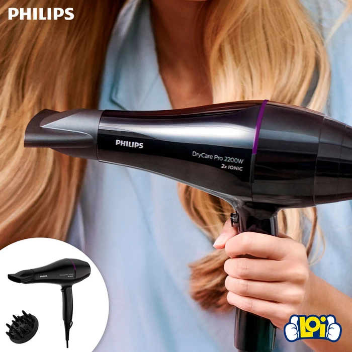 Secador de Pelo PHILIPS BHD274 Profesional 2200W DryCare Pro