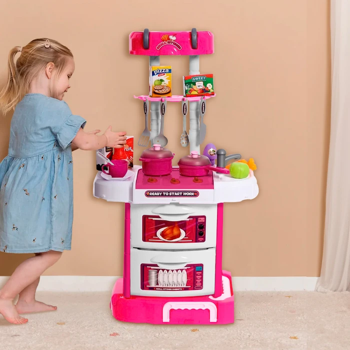 Cocinita Cocina Infantil Maletin Juego Infantil Mini Chef En
