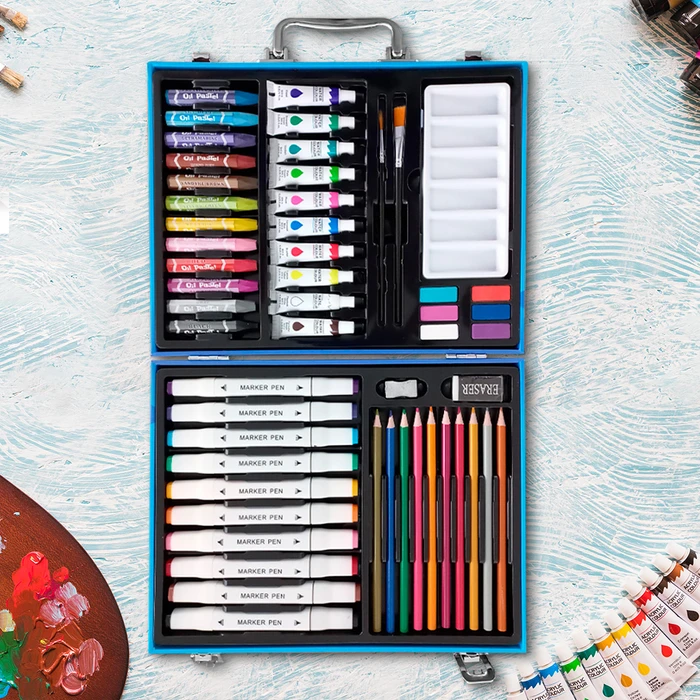 Set De Pinturas De Acuarela Para Niños En Forma De Corazón – Paleta De 12/14/18 Colores No Tóxica, Con Pinceles, Ideal Para El Aula, Viajes, Regalos De Cumpleaños Y Día Del Niño