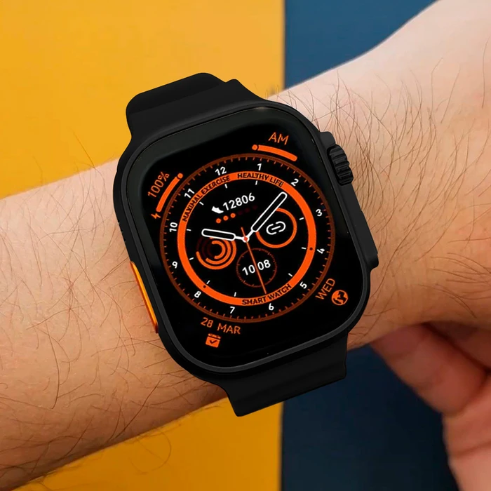 Smartwatch T800 Ultra Pantalla Táctil de 49mm, Carga