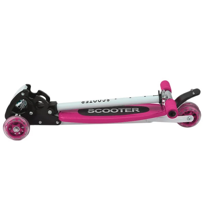 Monopatin Tripatin Scooter Plegable con Altura regulable Rosa