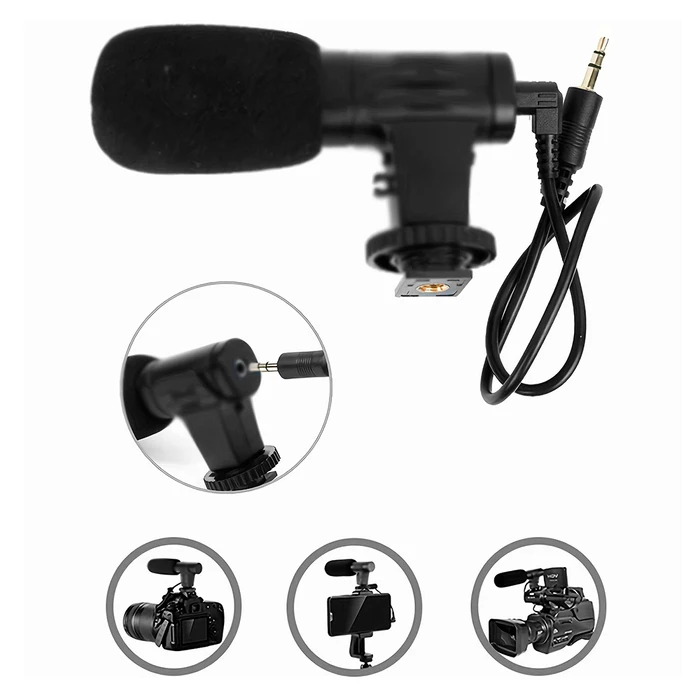 Soporte para Celular, con Micrófono Plug 3.5mm, Luz y ...