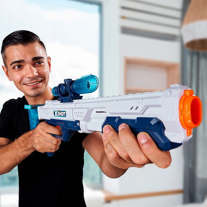 Lanzador de Dardos X-Shot Hawk Eye Mira Telescópica con 16 Dardos