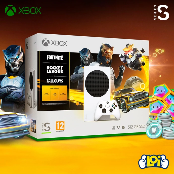 Consola XBOX SERIES S 512GB Gilded Hunter Bundle, oferta LOi.