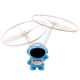 Astronauta Volador Recargable en plástico con Luces LED - Celeste, al mejor precio, solo en LOi