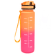 Botella Deportiva de 1L a prueba de fugas - Naranja con fucsia, al mejor precio, solo en LOi