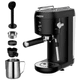Cafetera Espresso NAPPO con 1400W de potencia y depósito de agua de 1,7L - Negro, al mejor precio, solo en LOi
