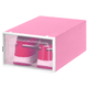 Caja Organizadora Desmontable Ideal para Zapatos - Rosa, al mejor precio, solo en LOi