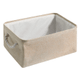 Caja Organizadora realizada en tela con asas, de 40 x 30 x 20cm - Beige, al mejor precio, solo en LOi