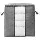 Caja Organizadora DecoTeam con Visor y Tela Transpirable 46x28x48cm - Gris, al mejor precio, solo en LOi