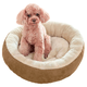 Cama Dona para Mascotas 51cm Base Antideslizante Interior Simil Corderito - Marrón, al mejor precio, solo en LOi