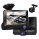 Cámara para Auto con 3 Cámaras y Pantalla IPS HD de 4.0”, al mejor precio, solo en LOi