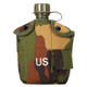 Cantimplora de 1L con vaso de aluminio y estuche térmico - Estampado Militar, al mejor precio, solo en LOi