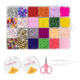 Kit de Cuentas de Colores Para Crear Pulseras, Incluye 1945 Unidades + Accesorios, al mejor precio, solo en LOi