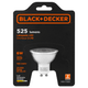 Lámpara LED Black+Decker Dicroica de color amarillo con 6.5W de potencia, al mejor precio, solo en LOi