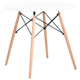 Mesa redonda Eames Empoli de MDF con uniones de acero - Blanca, al mejor precio, solo en LOi