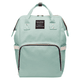 Mochila Bolso Maternal Impermeable Lavable, con Cambiador y Múltiples Compartimientos - Verde Agua, al mejor precio, solo en LOi