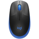 Mouse Logitech M190 Inalámbrico y Plug and Play - Azul al mejor precio solo en loi
