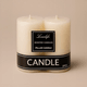 Pack de Velas de 2 unidades, con aroma a jazmín, al mejor precio, solo en LOi