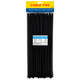 Kit de 100 Precintos de 5 x 300mm, Nylon 66, Resistencia a Altas Temperaturas y Rayos UV - Negro, al mejor precio, solo en LOi