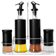 Set Aceitero y Condimentero con 2 botellas, 2 condimenteros y soporte, al mejor precio, solo en LOi