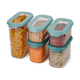 Set de Envases Organizadores de 5 Piezas con tapas herméticas - Celeste, al mejor precio, solo en LOi