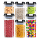 Set de 6 Envases Organizadores Apilables, Realizados en Plástico y Tapa con Sello de Goma, al mejor precio, solo en LOi