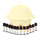 Set Aromatizante: Humidificador Difusor de Aromas Ultrasónico Veladora Planeta + 12 Aceites Esenciales Solubles, al mejor precio, solo en LOi