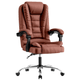 Silla de Oficina tapizada en ecocuero de alta calidad, giratoria - Marrón, al mejor precio, solo en LOi