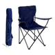 Silla Plegable de Camping Tela Oxford 600D con Posavasos - Azul Marino, al mejor precio, solo en LOi