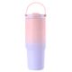 Vaso Térmico de 890ml con tapa y sorbito - Rosa con Lila, al mejor precio, solo en LOi